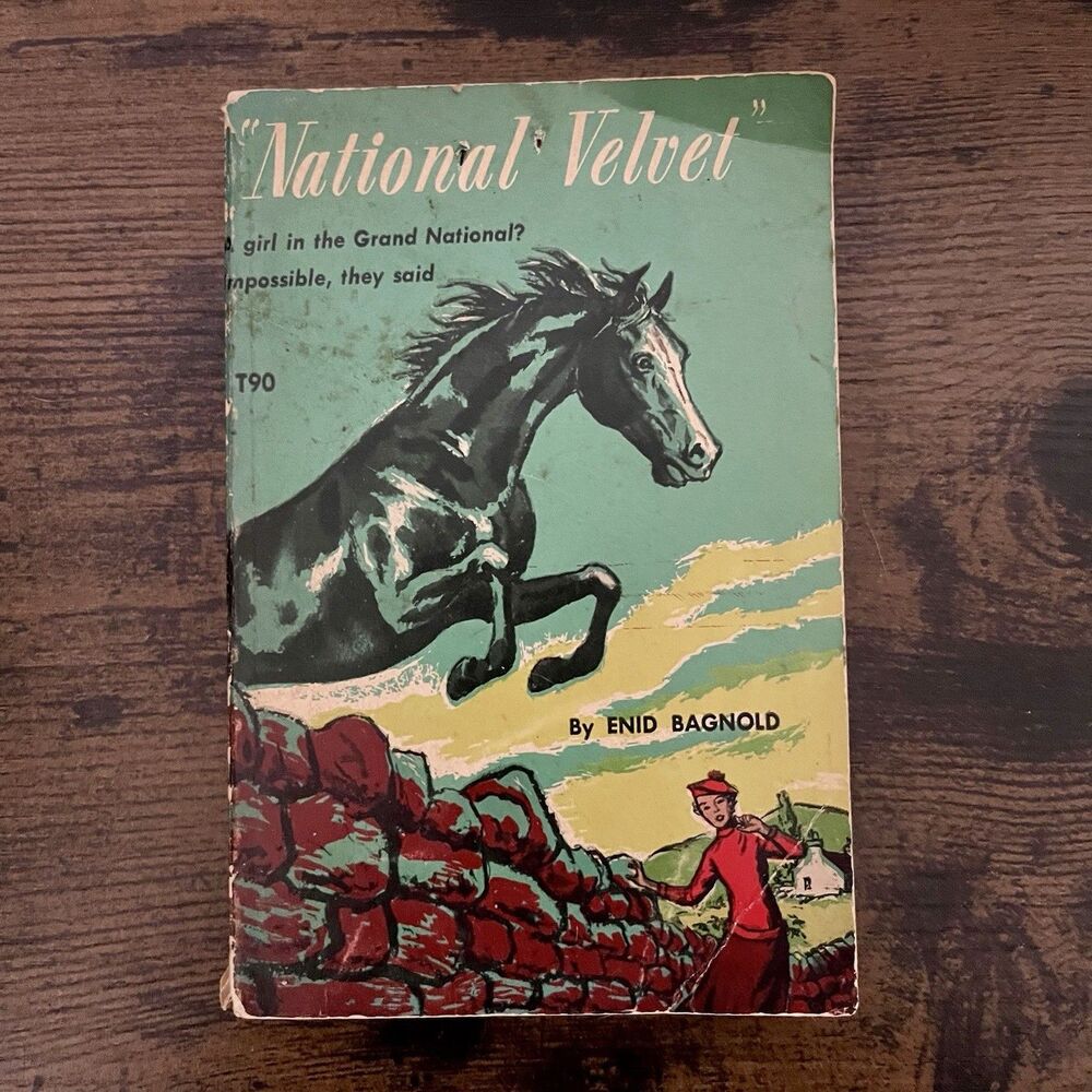 National Velvet Enid Bagnold 1960 Scholastic PB Vintage Horse Classic